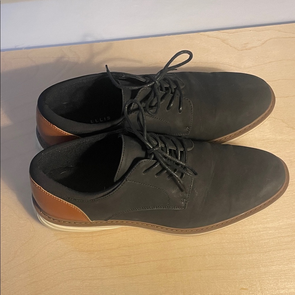 Men's Black Derby Size 10